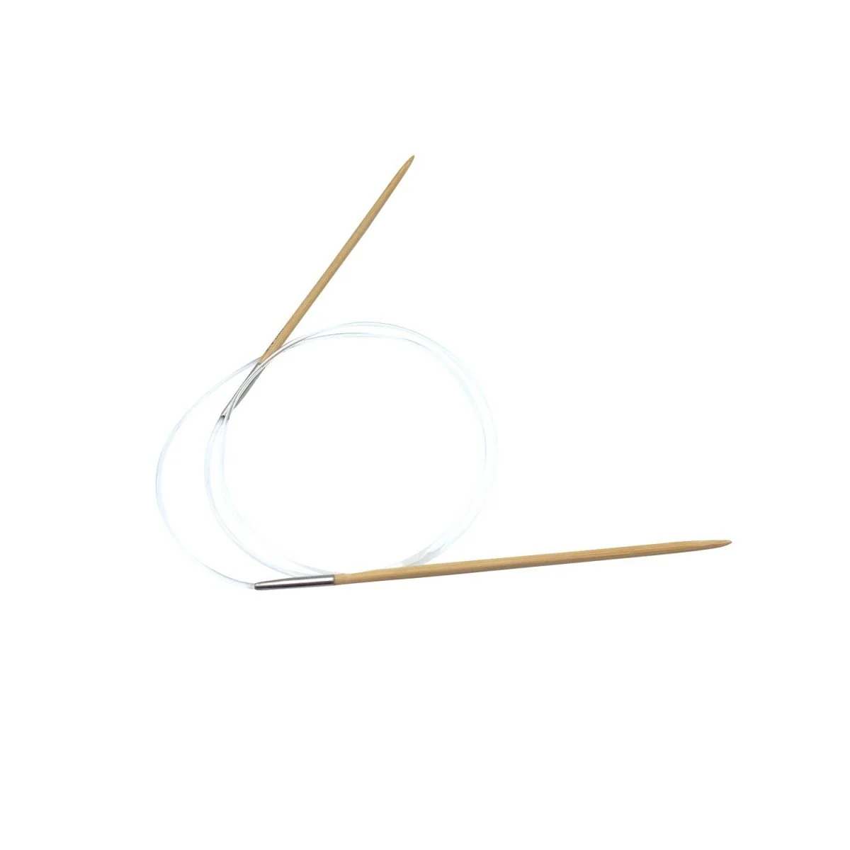Aiguilles à tricoter circulaires 80 cm - Bambou – Image 2