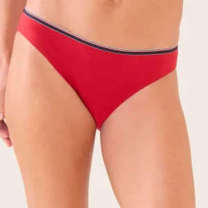 Culotte rouge en coton - Lucette Rouge Cerise