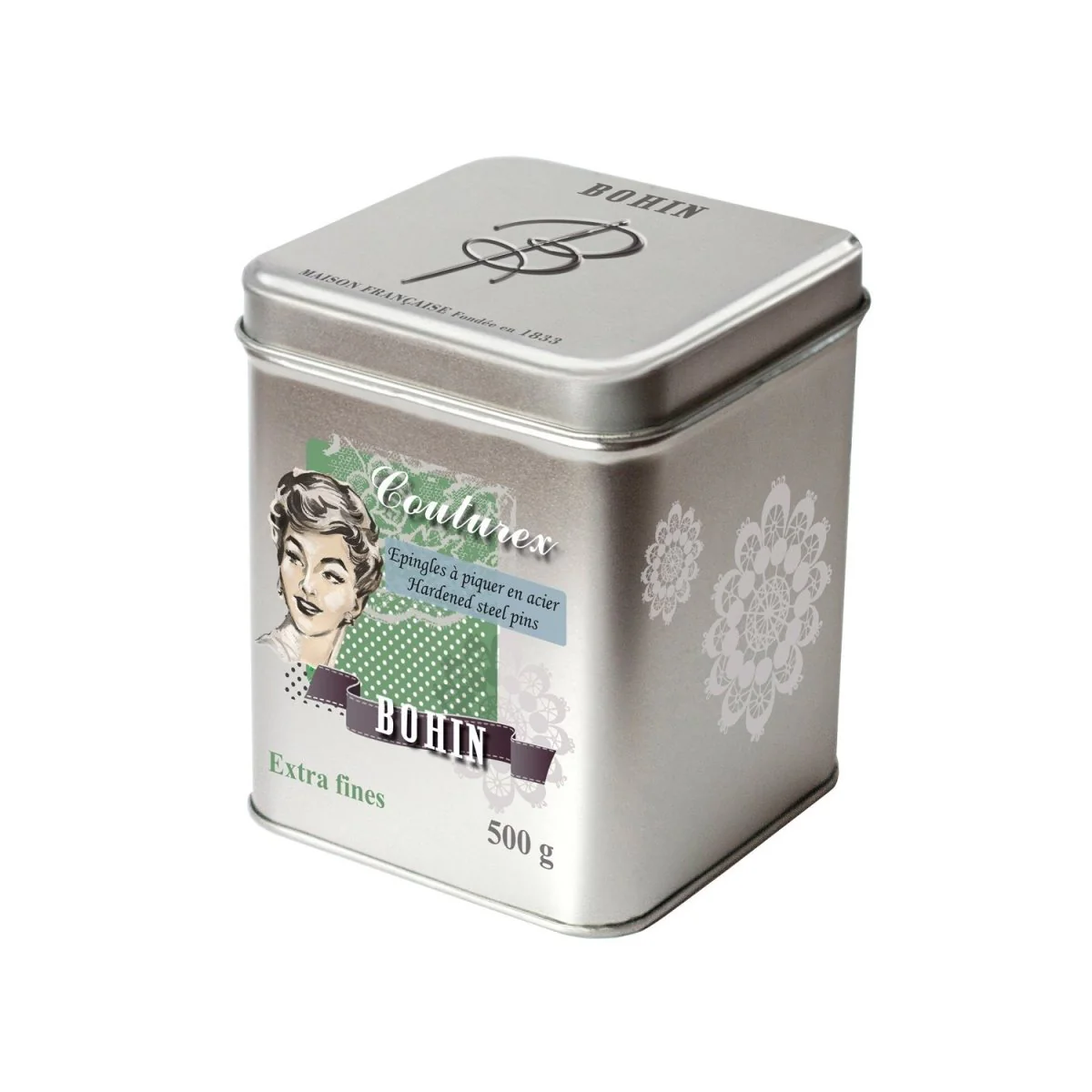 Épingles extra-fines EC4 N°6 34 mm - ø 0,60 mm